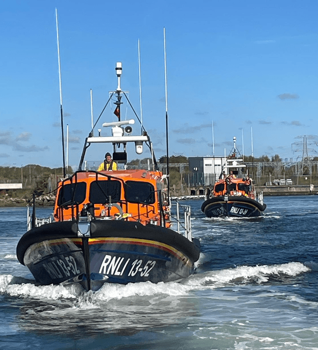RNLI Shannon Class Lifeboat Stern Cover