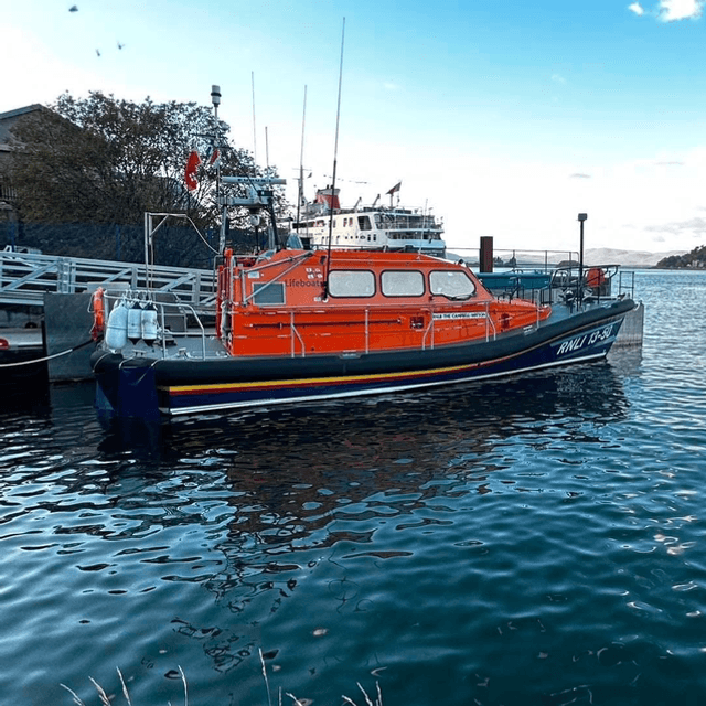 RNLI Shannon Class Lifeboat Stern Cover