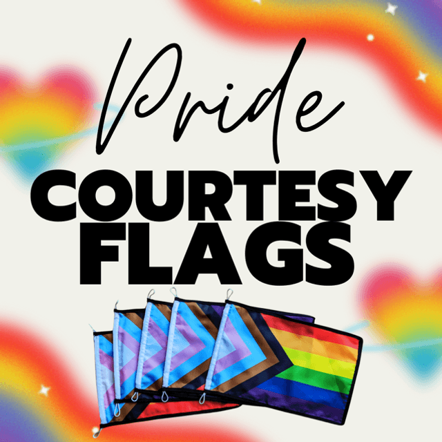 Progress Pride Courtesy Flag